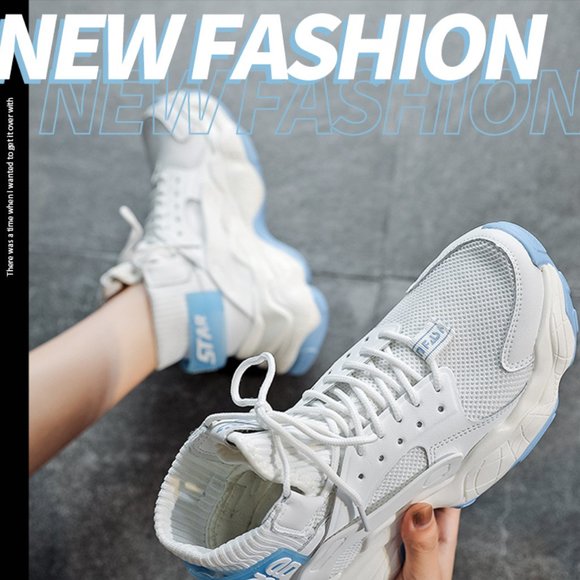 Daddy Shoes Female Summer Breathable 2021 New In-h - Picture 1 of 4